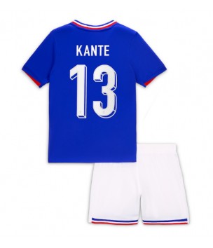 Billiga Frankrike Kante #13 Hemmatröja Barn EM 2024 Kortärmad (+ Korta byxor)